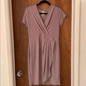 Faux wrap dress